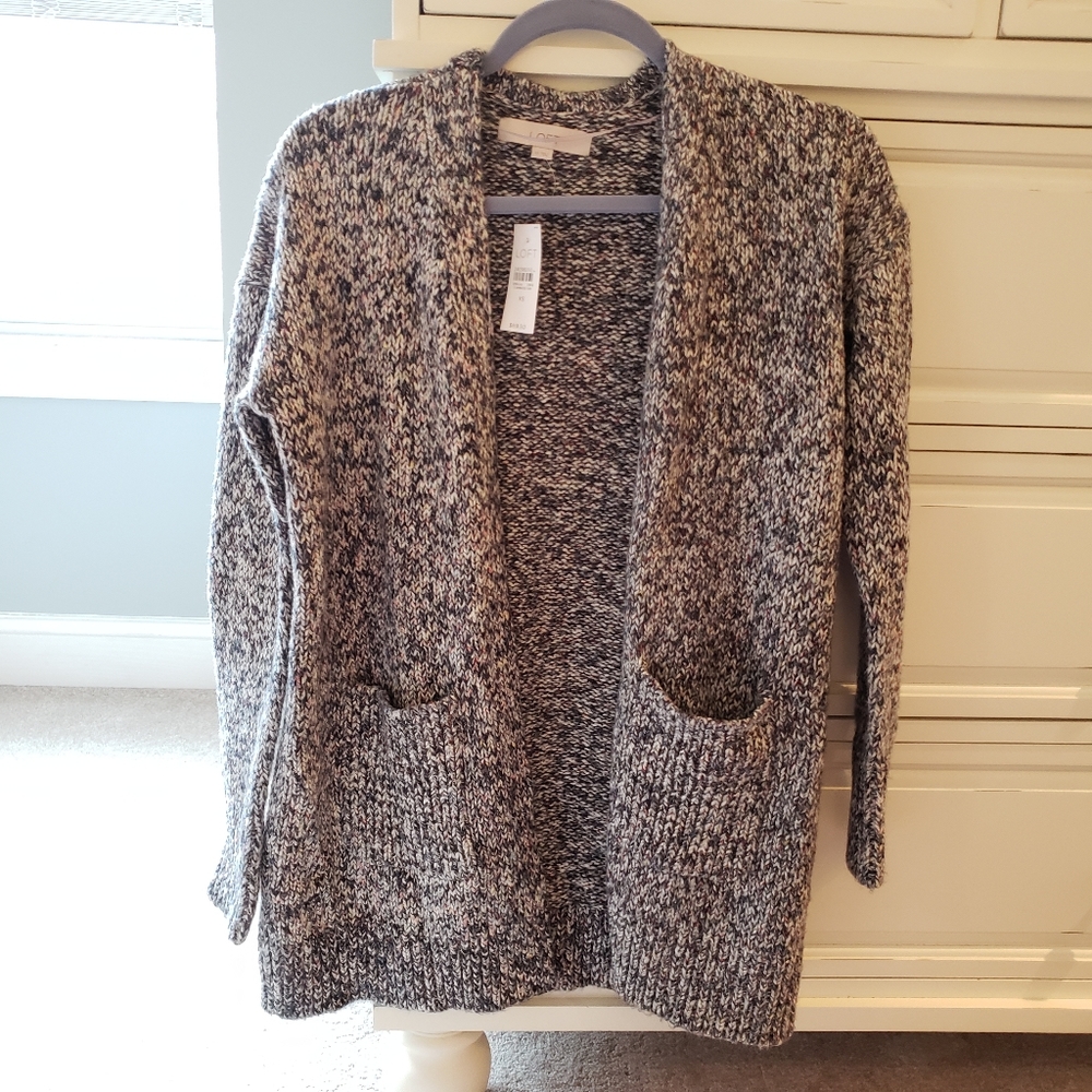 Loft Muticolor Long Sleeve Sweater